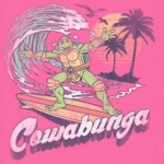 When dropping in on a wave, do I yell “COWABUNGA”!