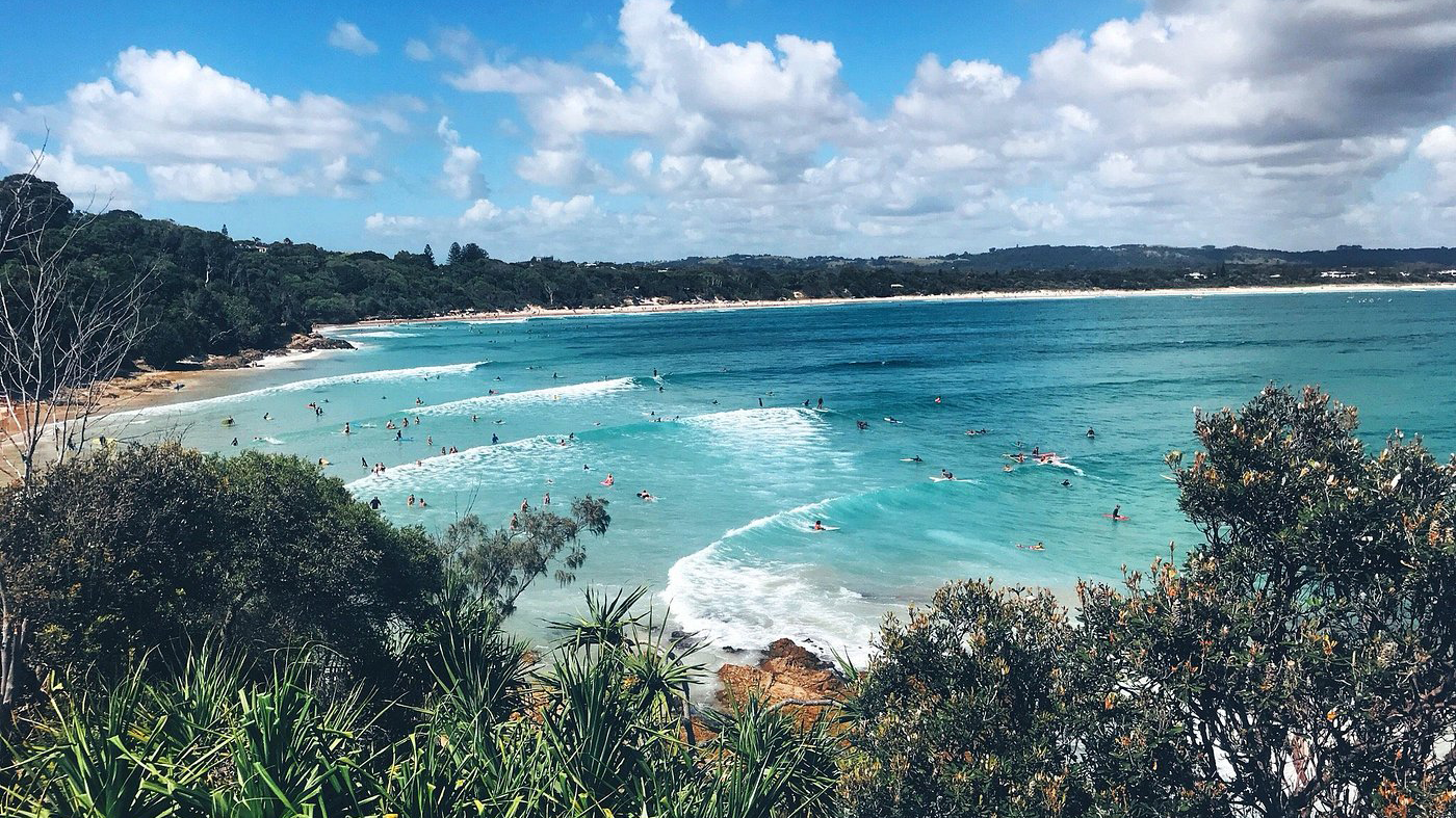 Byron Bay for beginner surfers