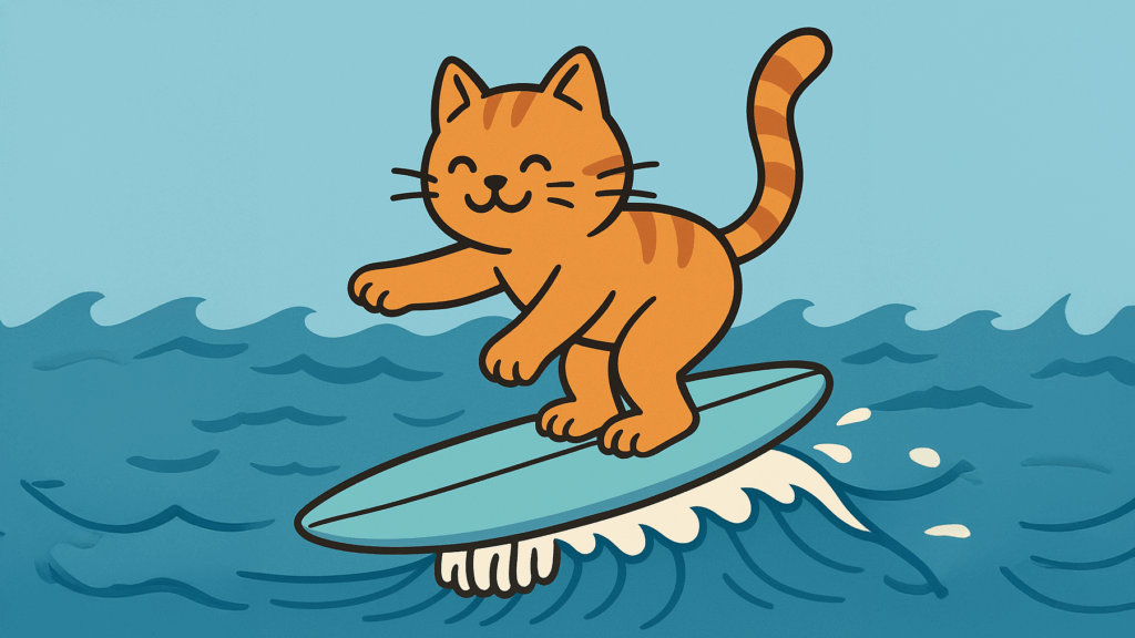 Hang ten for beginner surfers