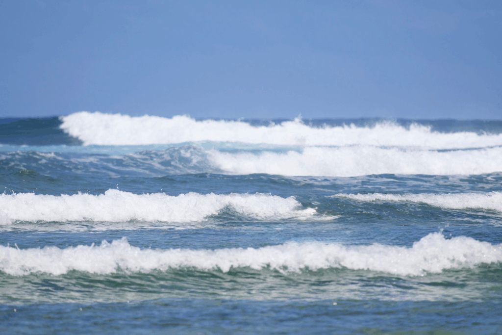 Beginner surfing in Siargao