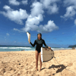 No permission to surf Pipeline needed with Jade Darmawangsa