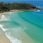 New South Wales’ Mollymook for beginner surfing