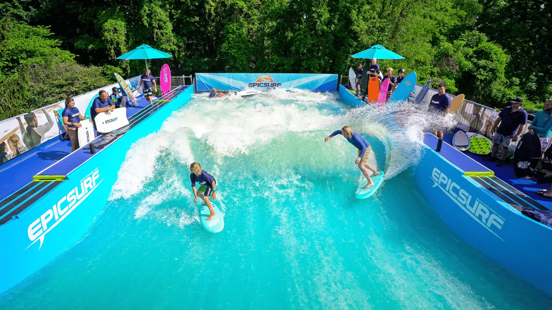 Wave pools for beginners