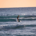 Just stand up! OK, Uncle, says Becca.