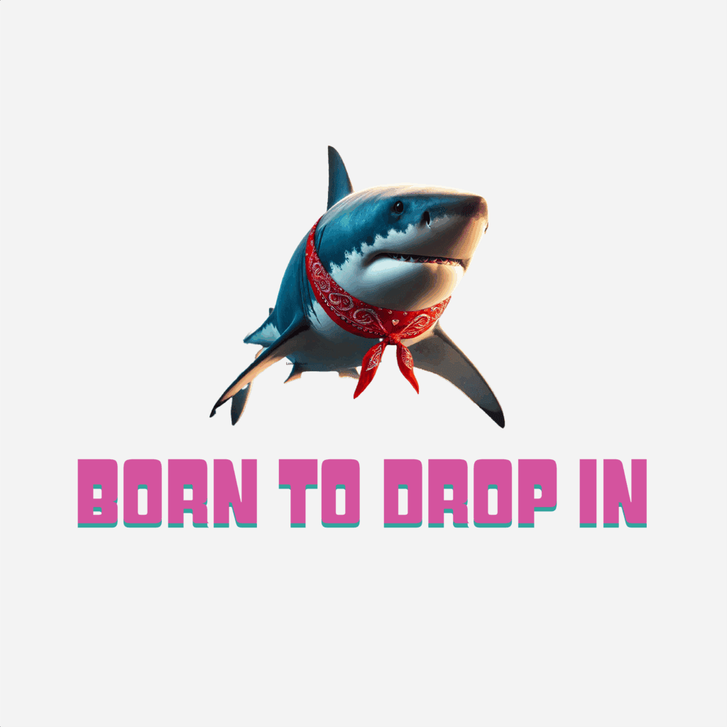 Born to drop in in Mavericks Magenta for Wee Surf Shoppe_hi-res