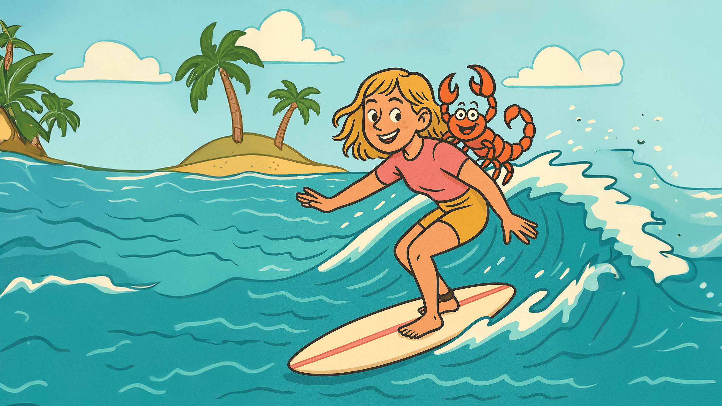 Ever been scorpioned while surfing?
