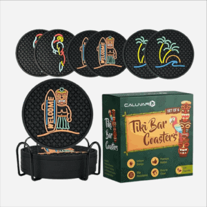 Tiki coasters
