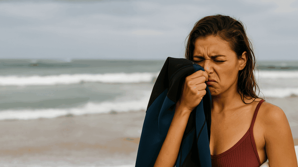 Wetsuit stinks