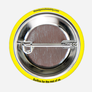 Mini wee I Love Fatty button_back