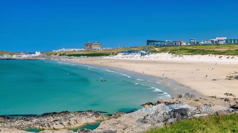 Surfing Newquay (Yes, England)