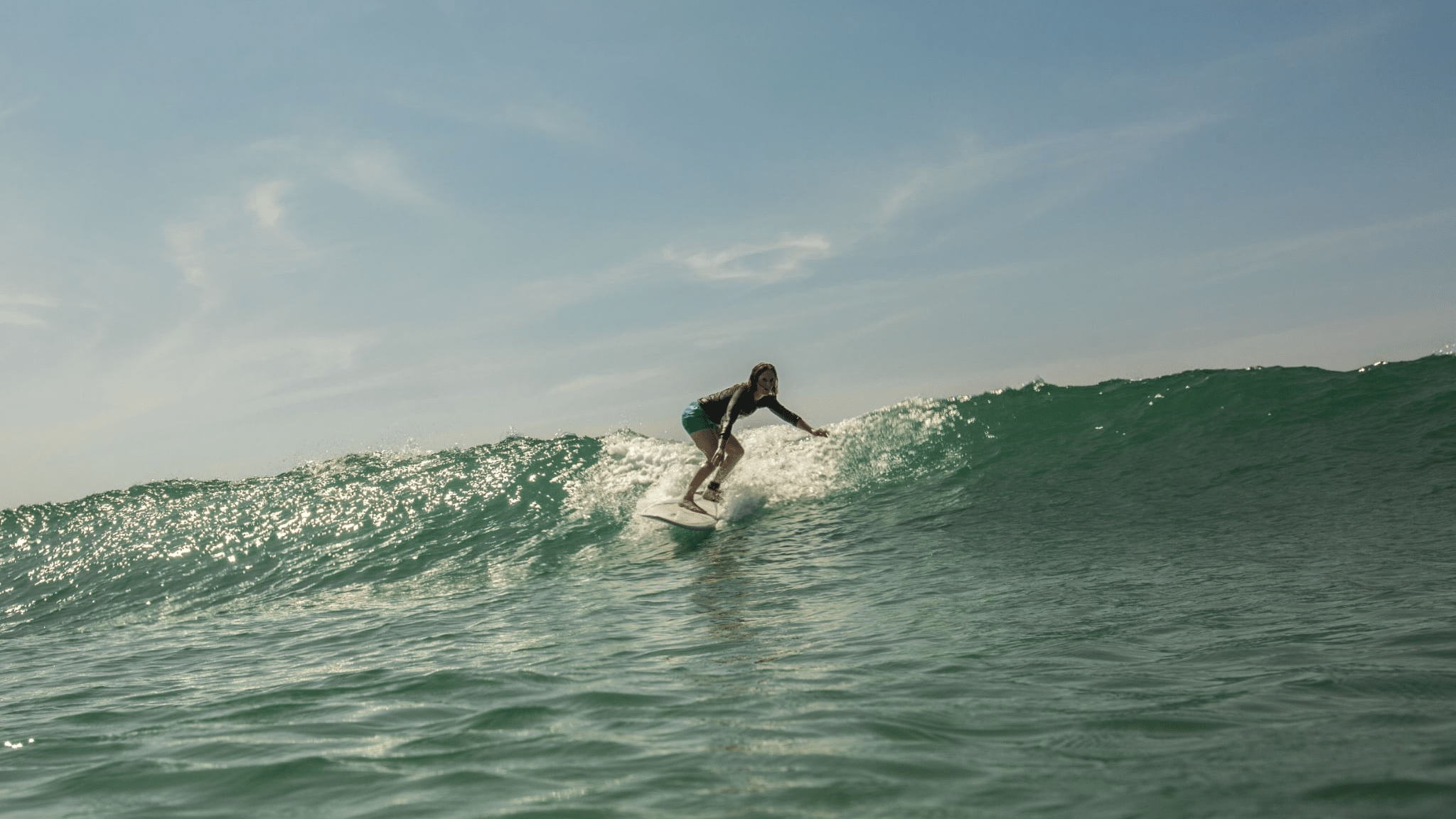 Don't look down—stumbling into surfing at 39